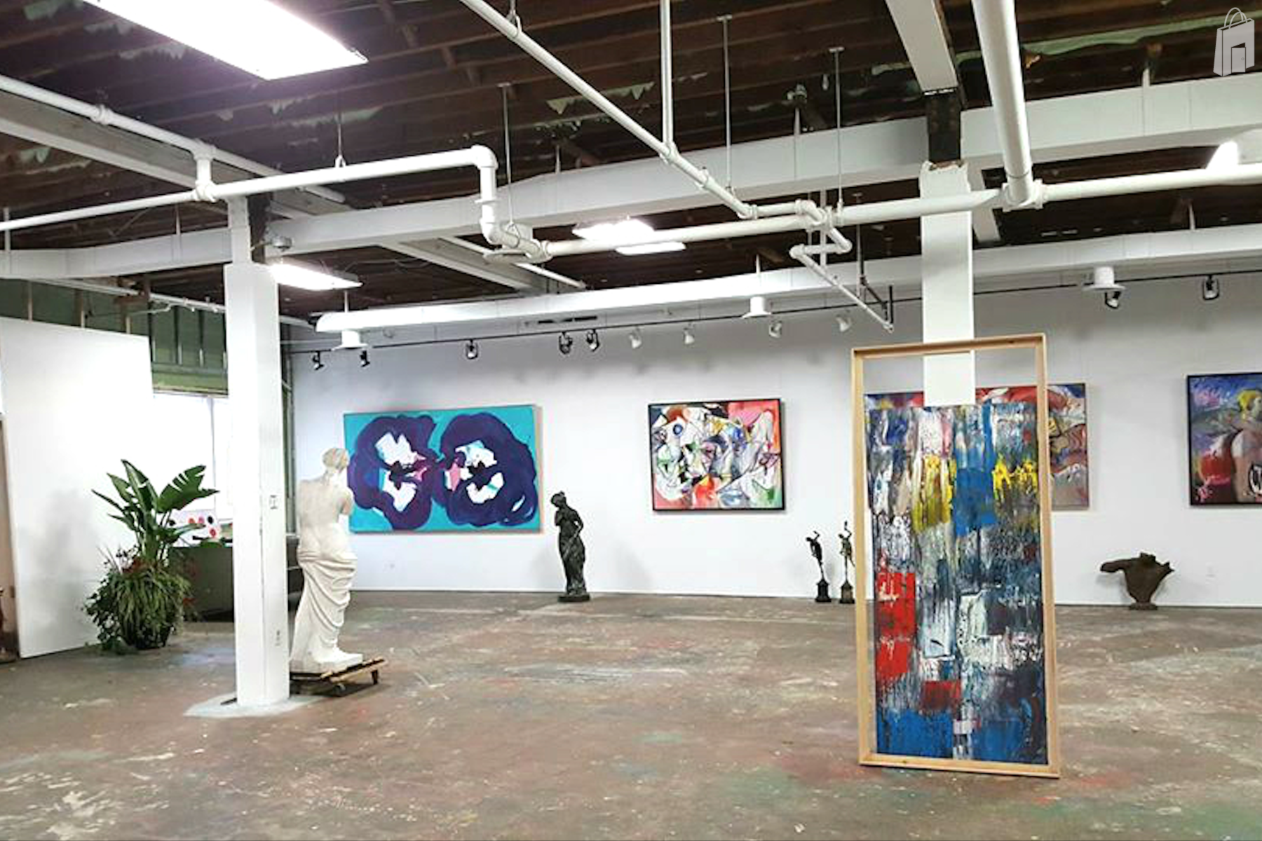 Peter Triantos Artworks Featured in his Brandon Ave Gallery