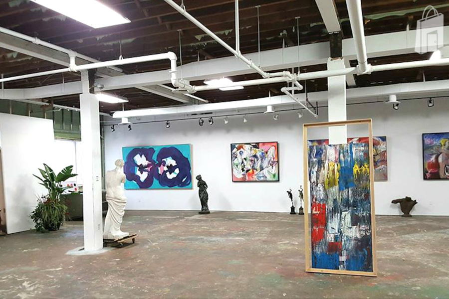 Peter Triantos Artworks Featured in his Brandon Ave Gallery