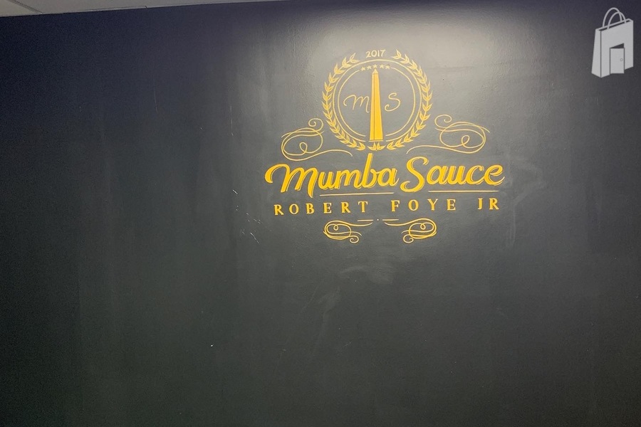 Mumba Sauce wall artwork