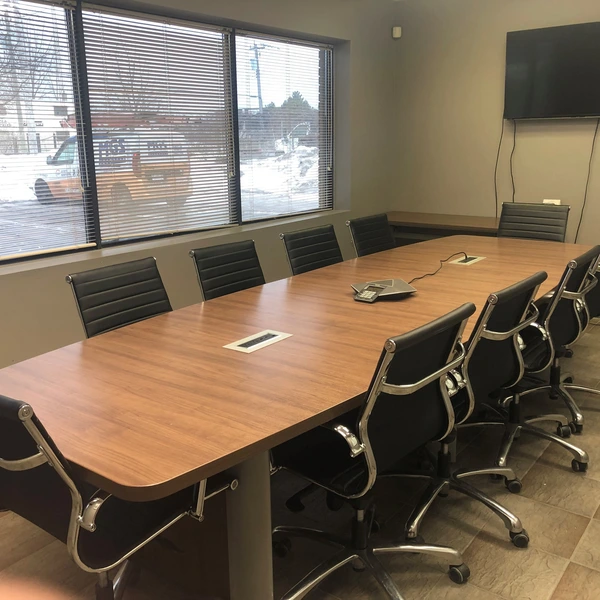 Spacious Boardroom, Accessible and Equipped