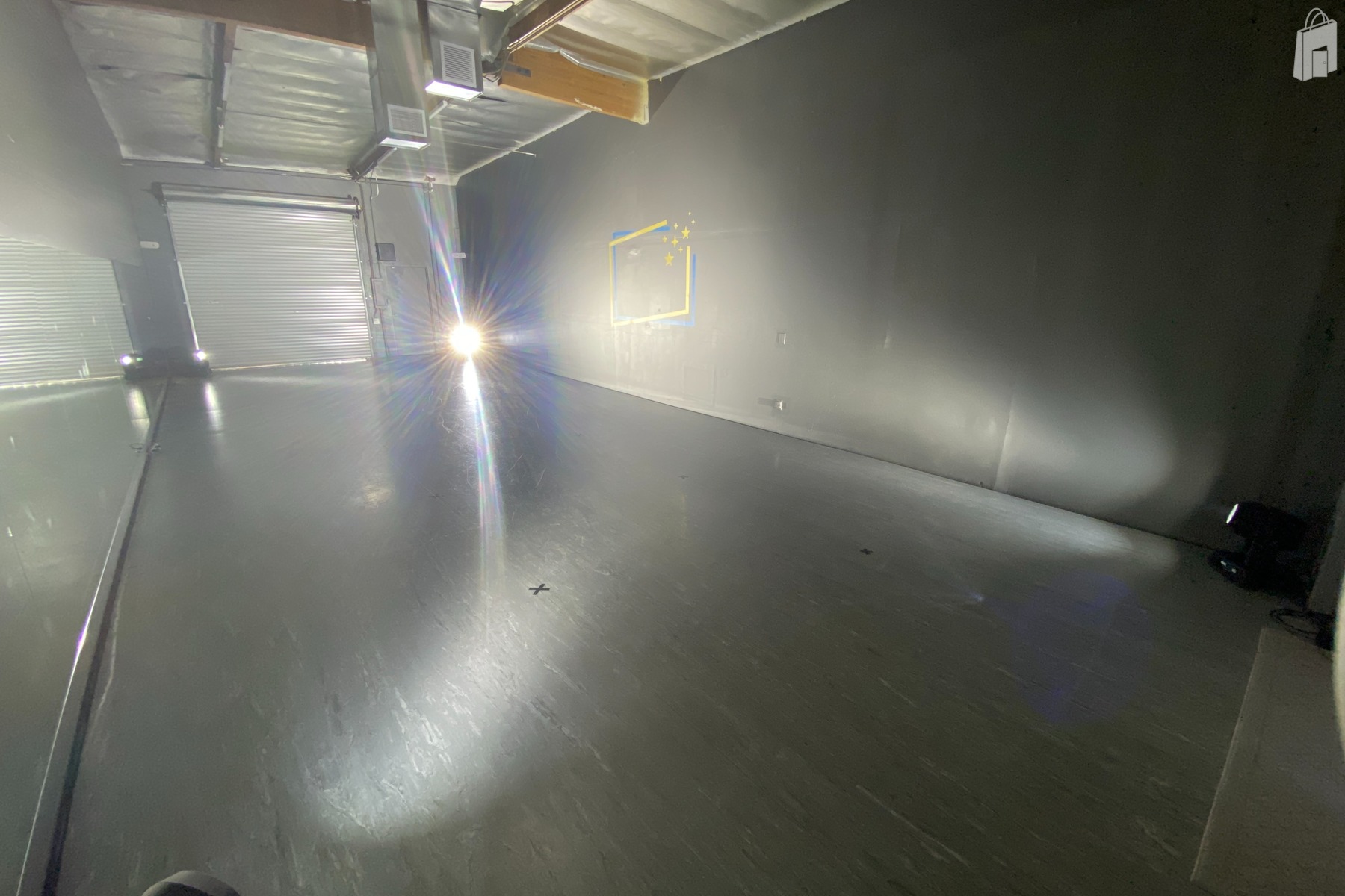 Dance Studio with lighting