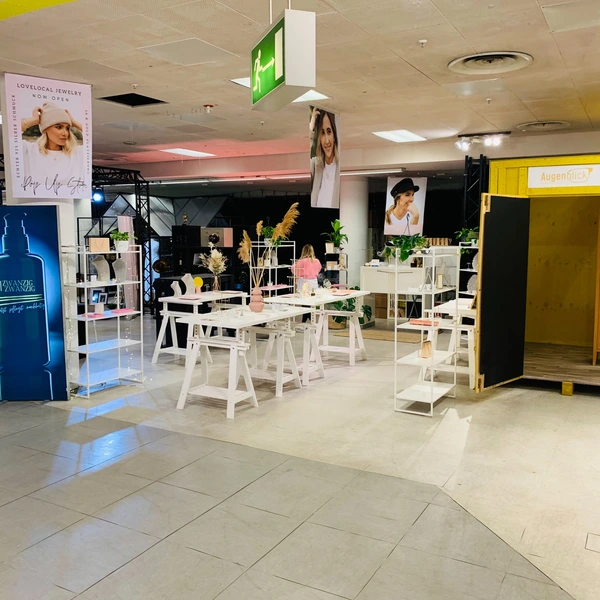 Teil eines Concept-Stores