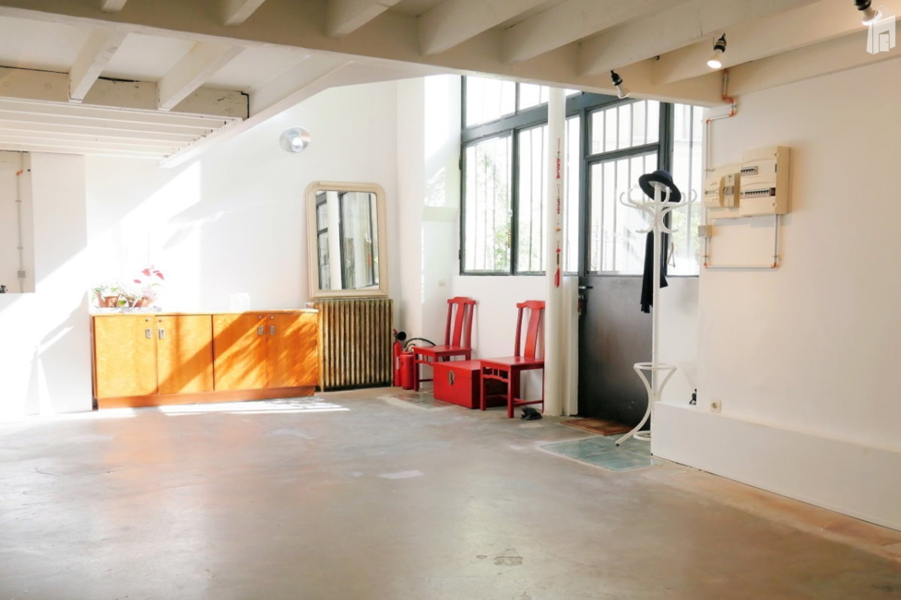 A 55 sqm ground floor