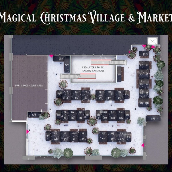 SP3 Promotional Space in Magical Christmas Village & Market Fair