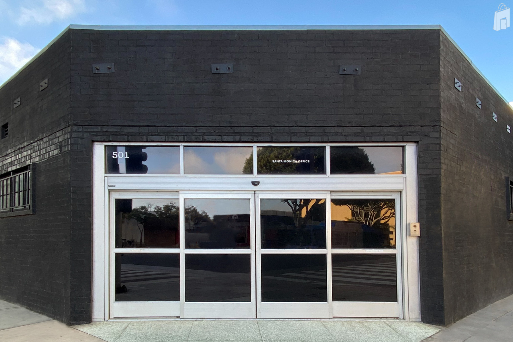 The store front on 5st. & Broadway