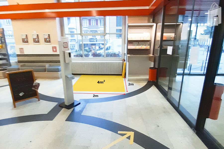 Surface de promotion filiale de la Poste Neuchâtel 1 Dépôt