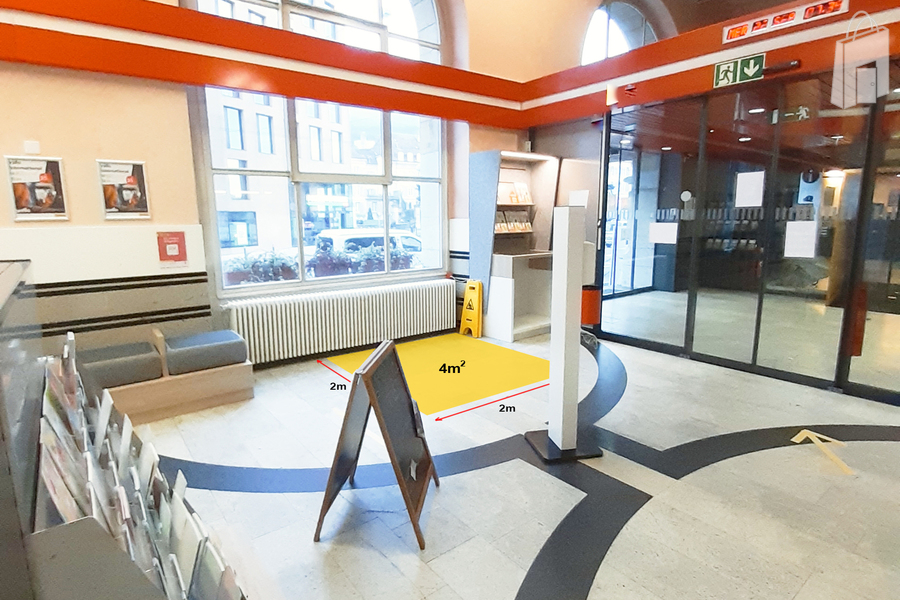 Surface de promotion filiale de la Poste Neuchâtel 1 Dépôt