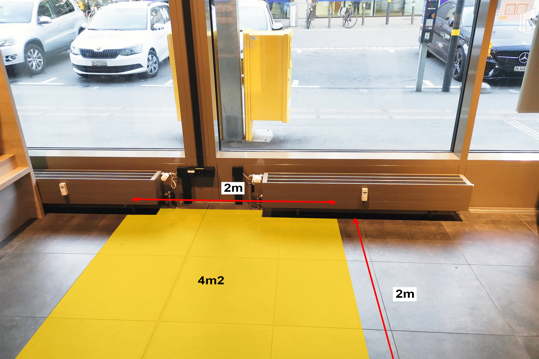 Promotionsfläche Postfiliale Uster 