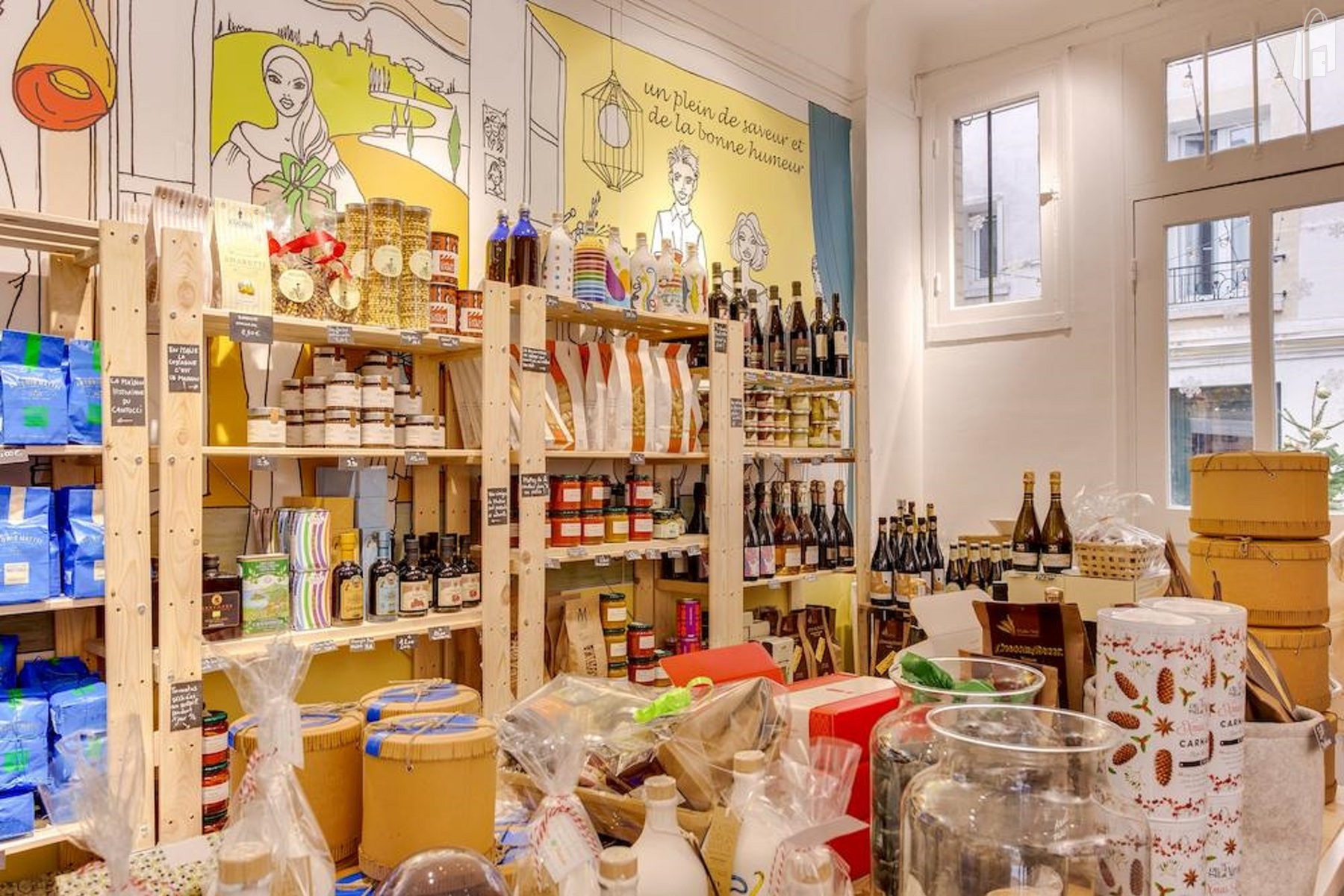 Sample pop up from other brands