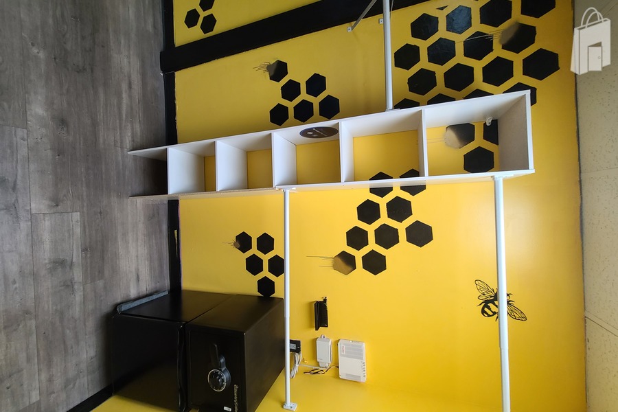 Side view of 1st half of store