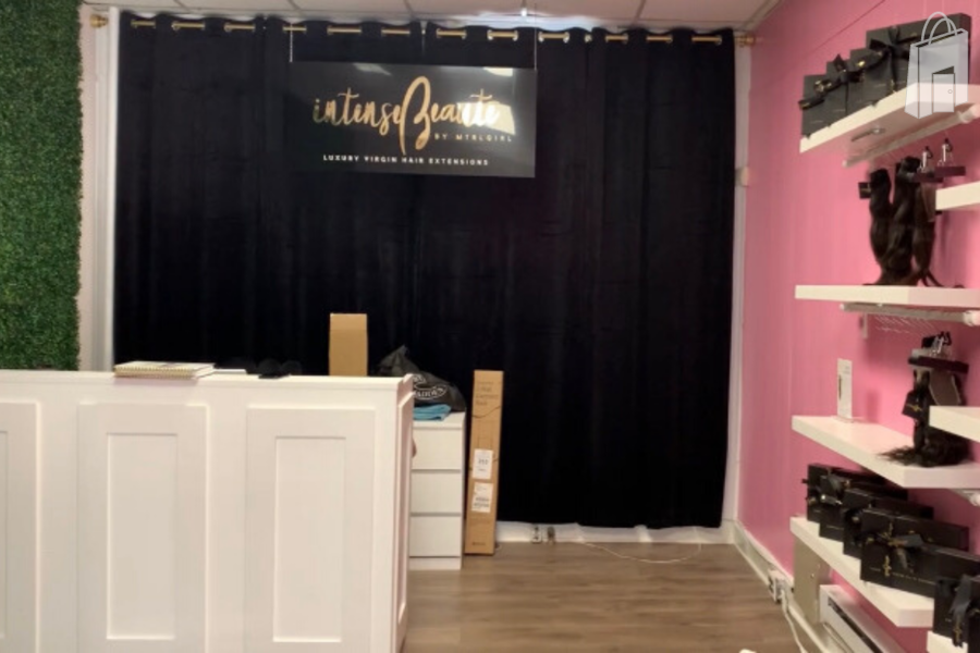 back of store/register area