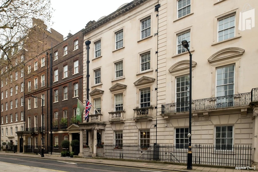 43 Upper Grosvenor Street front exterior