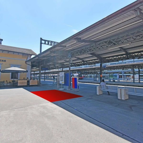 Promotion & Pop-Up Store Standort P1, Bahnhof Baden SBB