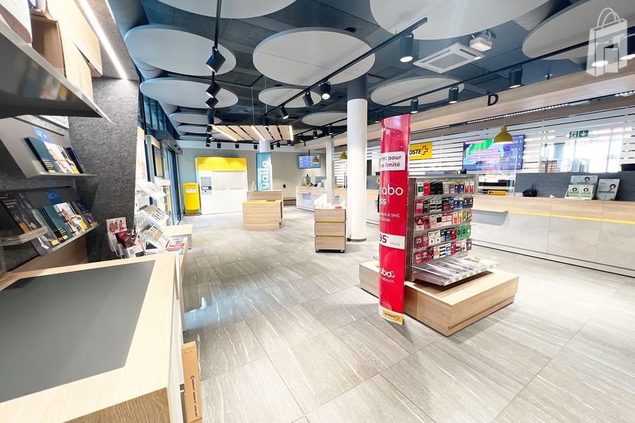 Innenansicht, Postfiliale Biel/Bienne 3 Neumarkt/Marché-Neuf