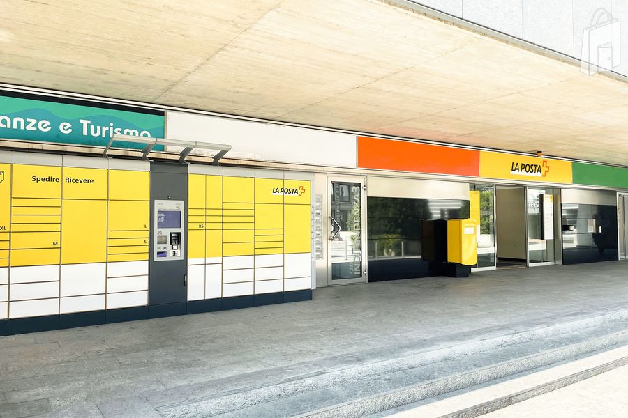 Vista esterna, filiale della Posta Chiasso 1