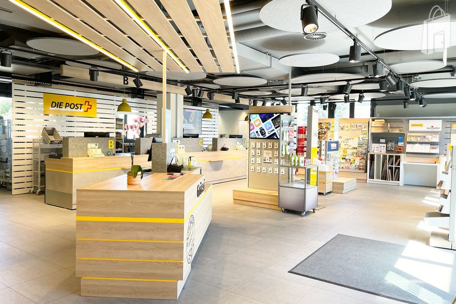 Innenansicht, Postfiliale Kloten