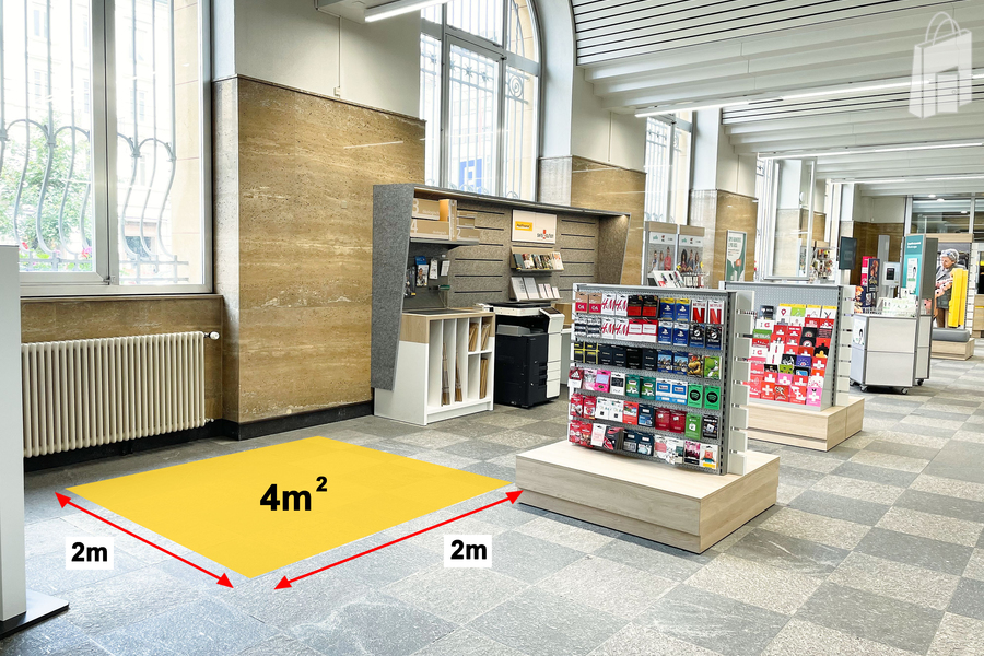 Surface de promotion, filiale de la Poste La Chaux-de-Fonds 1 Dépôt