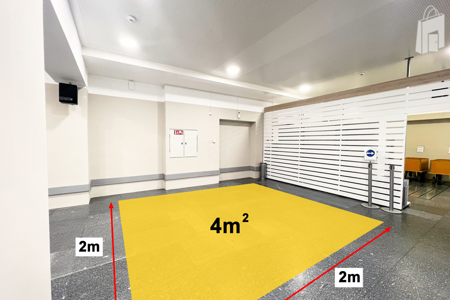 Superficie promozionale, filiale della Posta Lugano 1