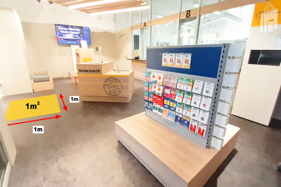 Promotionsflaeche, Postfiliale Lyss