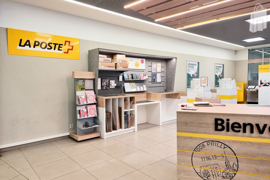Vue intérieur, filiale de la Poste Prilly