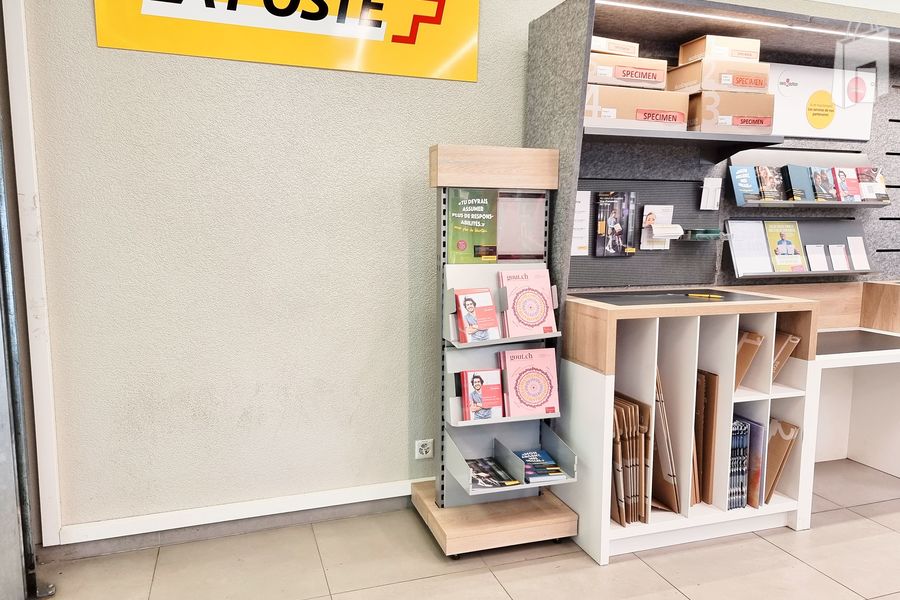 Surface de promotion, filiale de la Poste Prilly