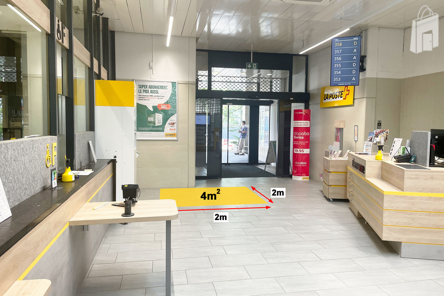 Surface de promotion, filiale de la Poste Renens VD 1