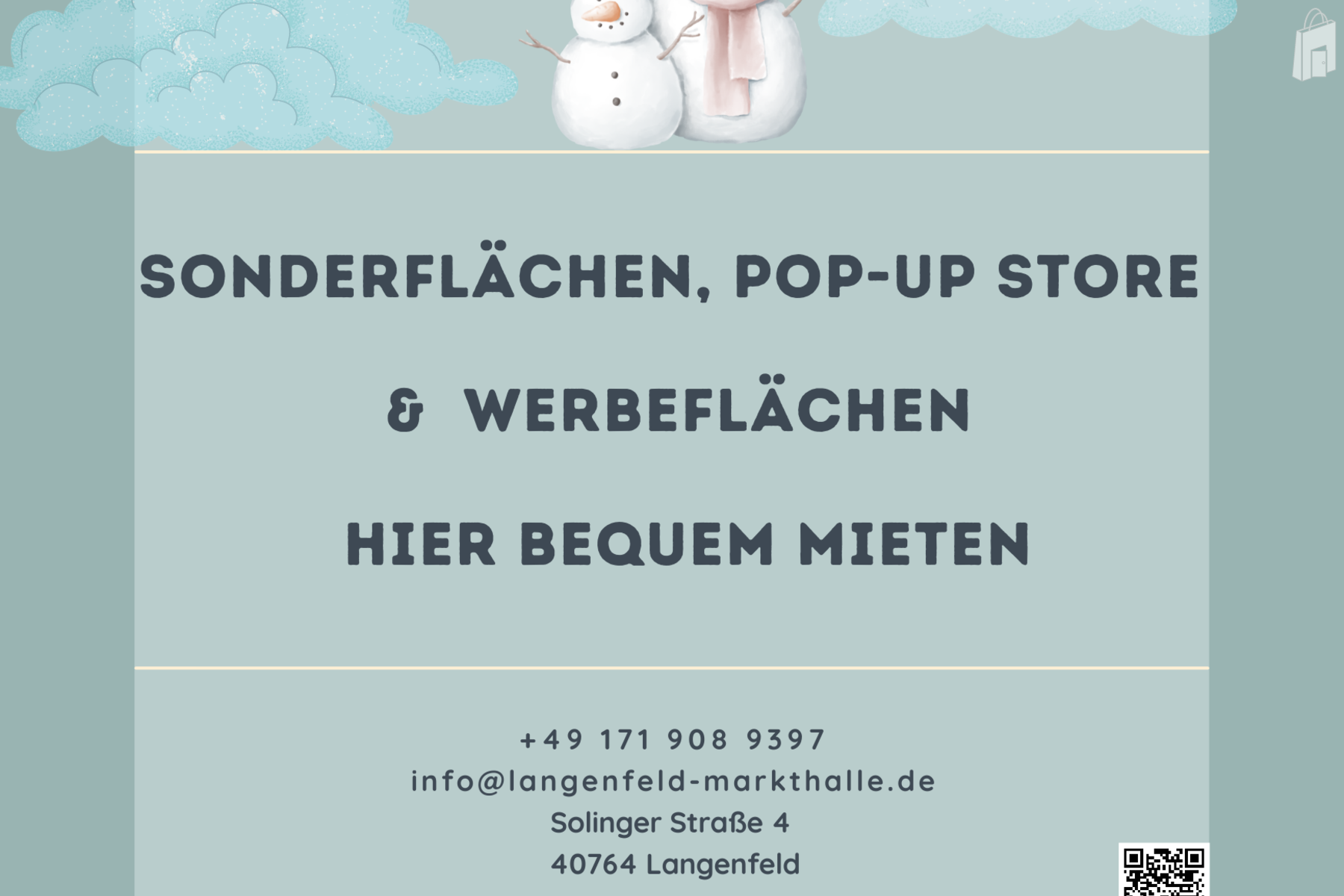 Werbeflyer - Pop Up Flächen