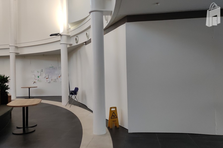 Ansicht auf Werbeflächen 