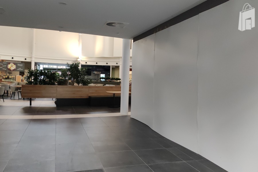 Ansicht von Haupteingang Fußgängerzone nach innen