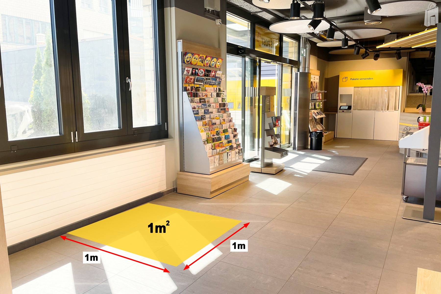 Promotionsfläche, Postfiliale Kloten