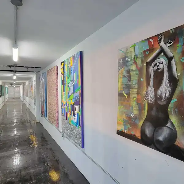 Unique Skate Park with shipping containers dedicated for retail space 