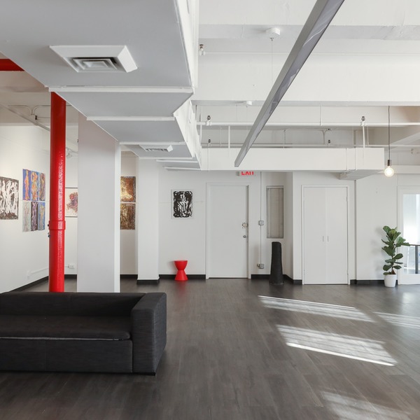 Large Open Concept Art Gallery Loft Space