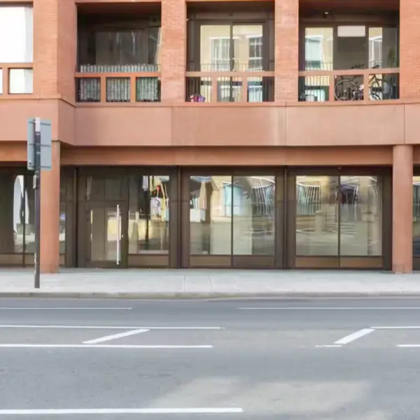 Spacious and bright industrial warehouse vibes