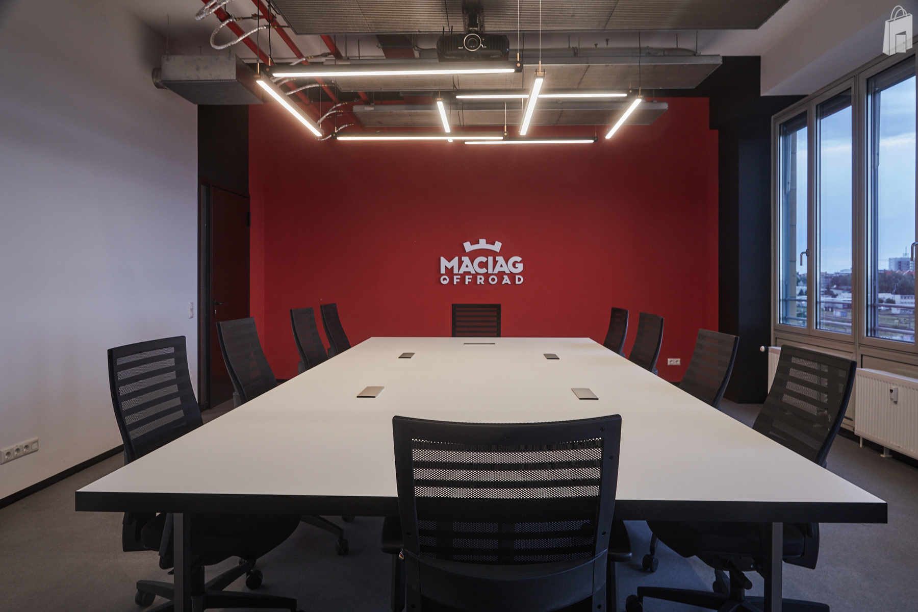 separater Meeting Raum, gern auch Atelier - Blick über Leipzig