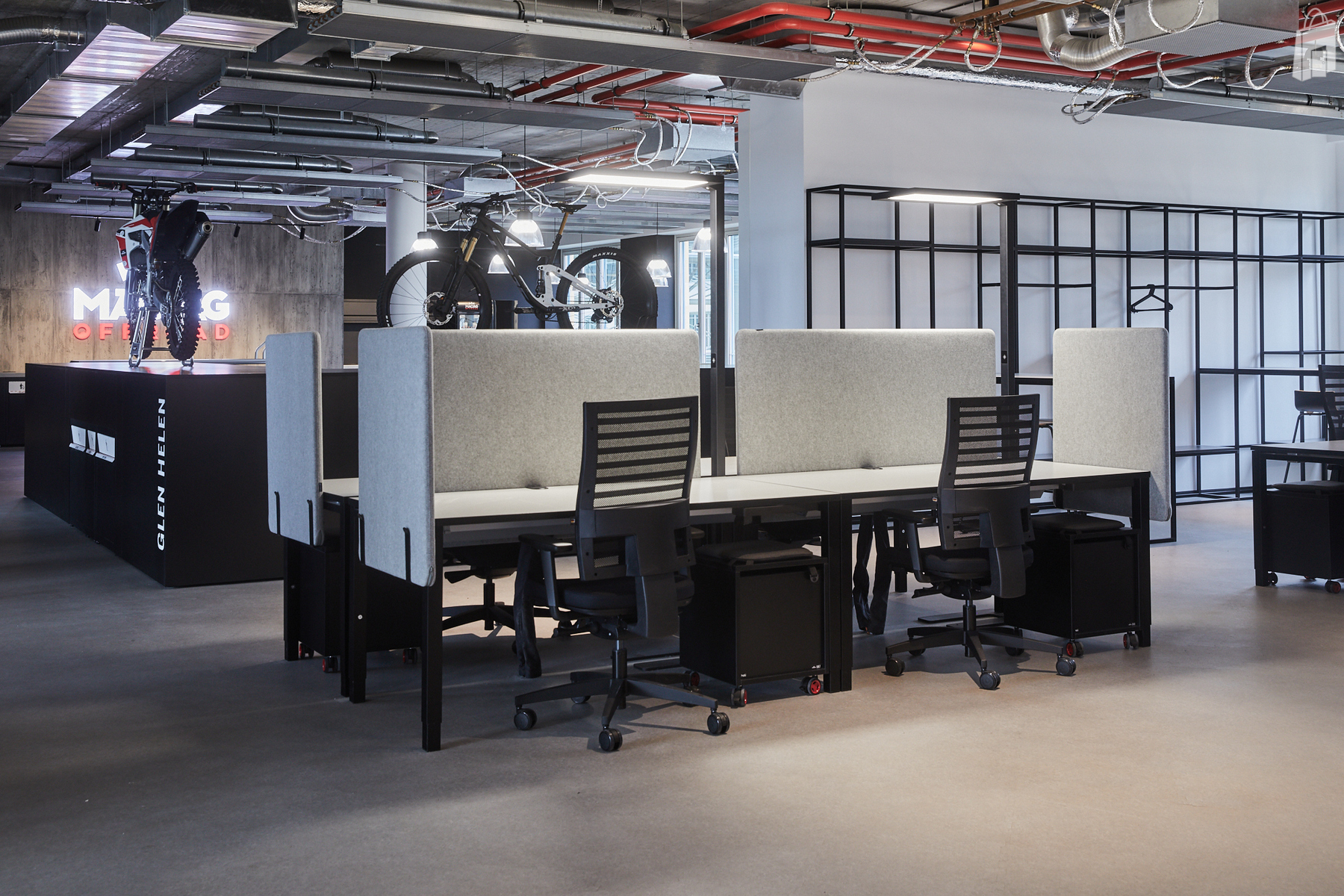 2. freie Fläche oder auch Bürofläche