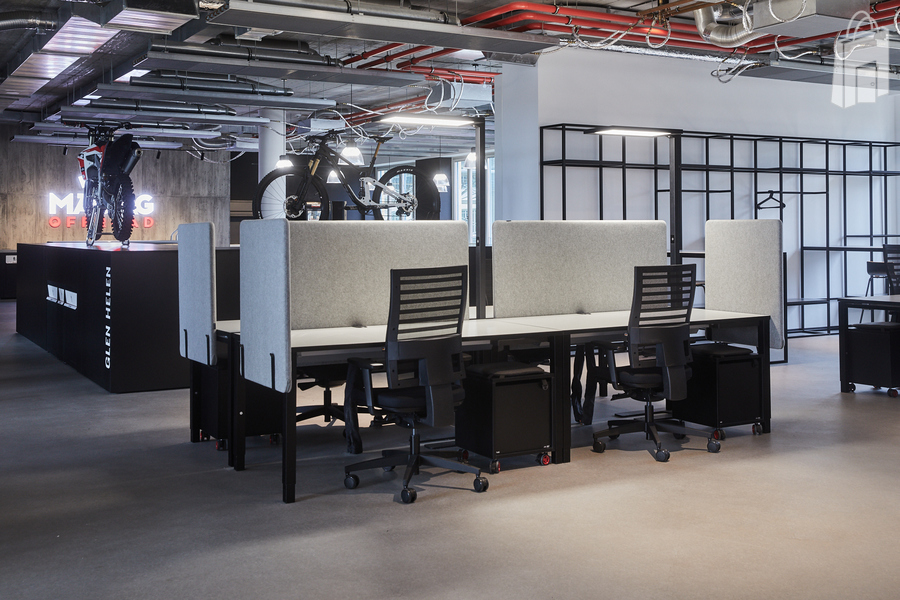 2. freie Fläche oder auch Bürofläche