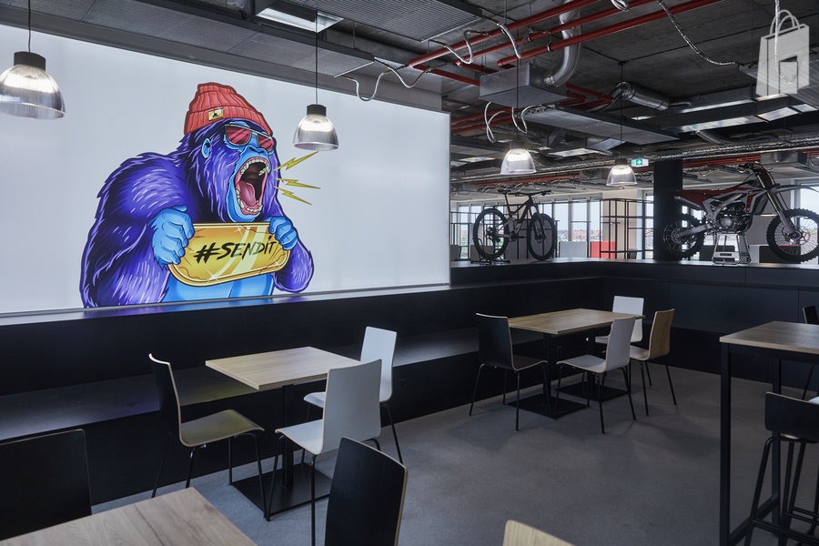 LED Wand-geht auch anderes Motiv