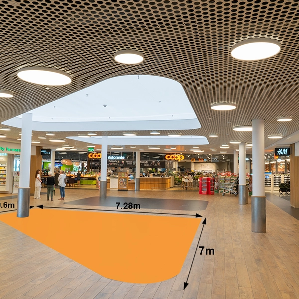 Centro Tenero - Eventzone B (lato uscite ascensori)