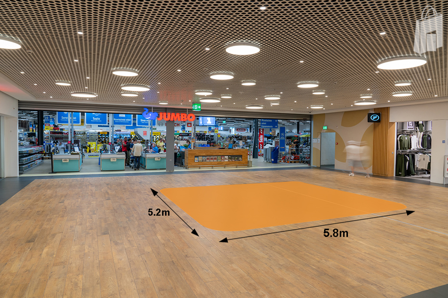Mall superiore lato Jumbo