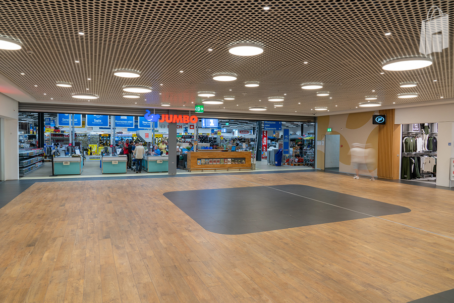 Mall superiore lato Jumbo