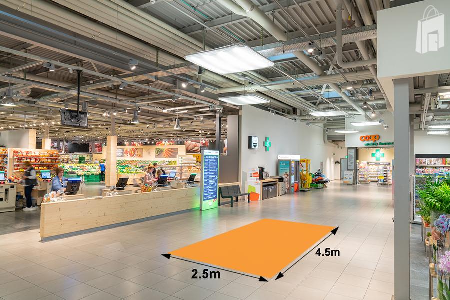 Mall centrale uscita casse automatiche