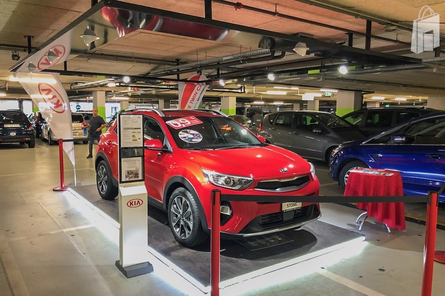 Palchetto esterno, Parking