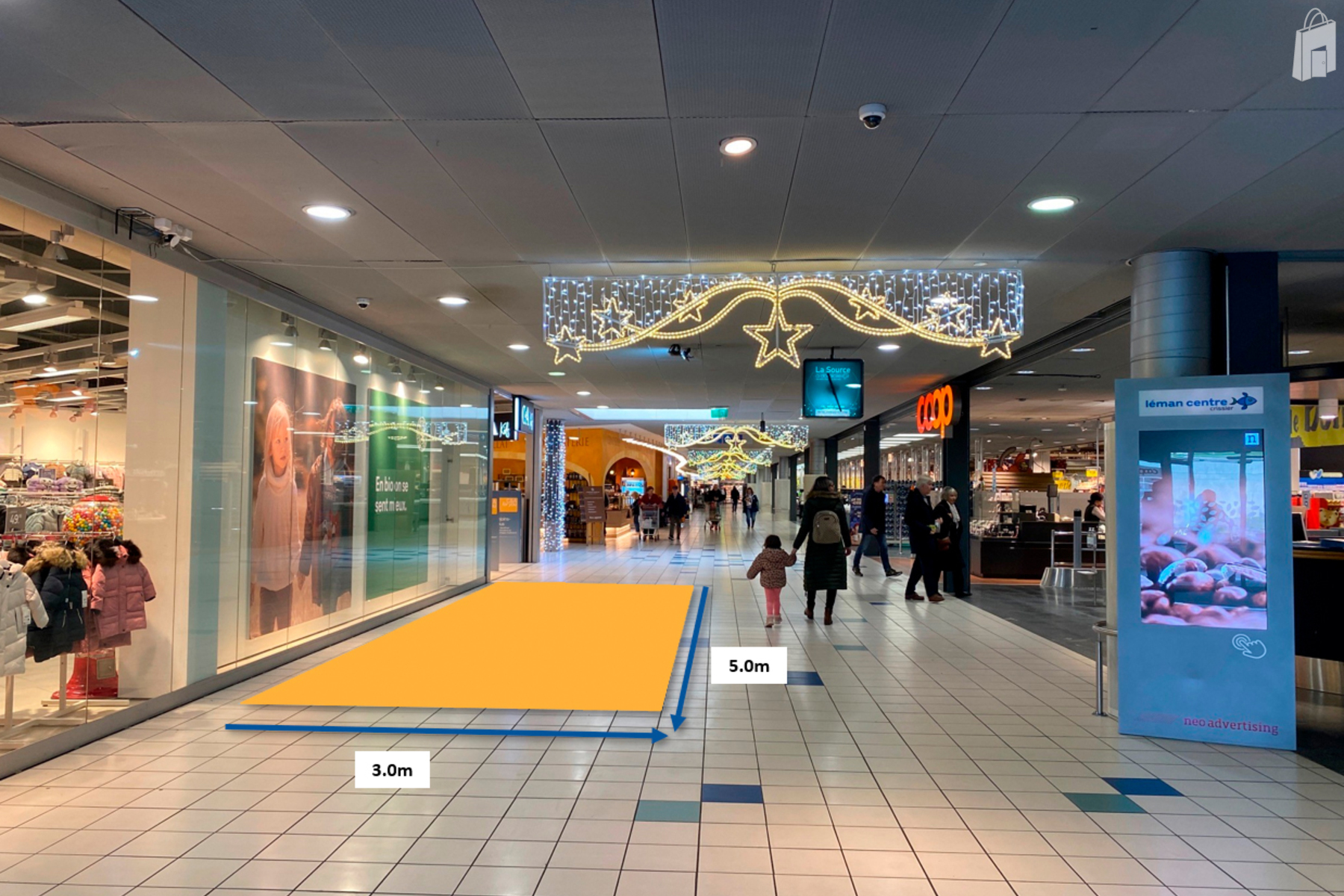 Place 3 - Entrée Coop