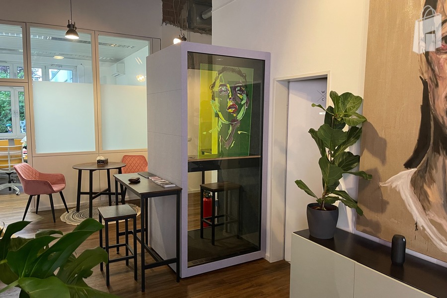 Buchbare Einzelhandelsfläche in München.