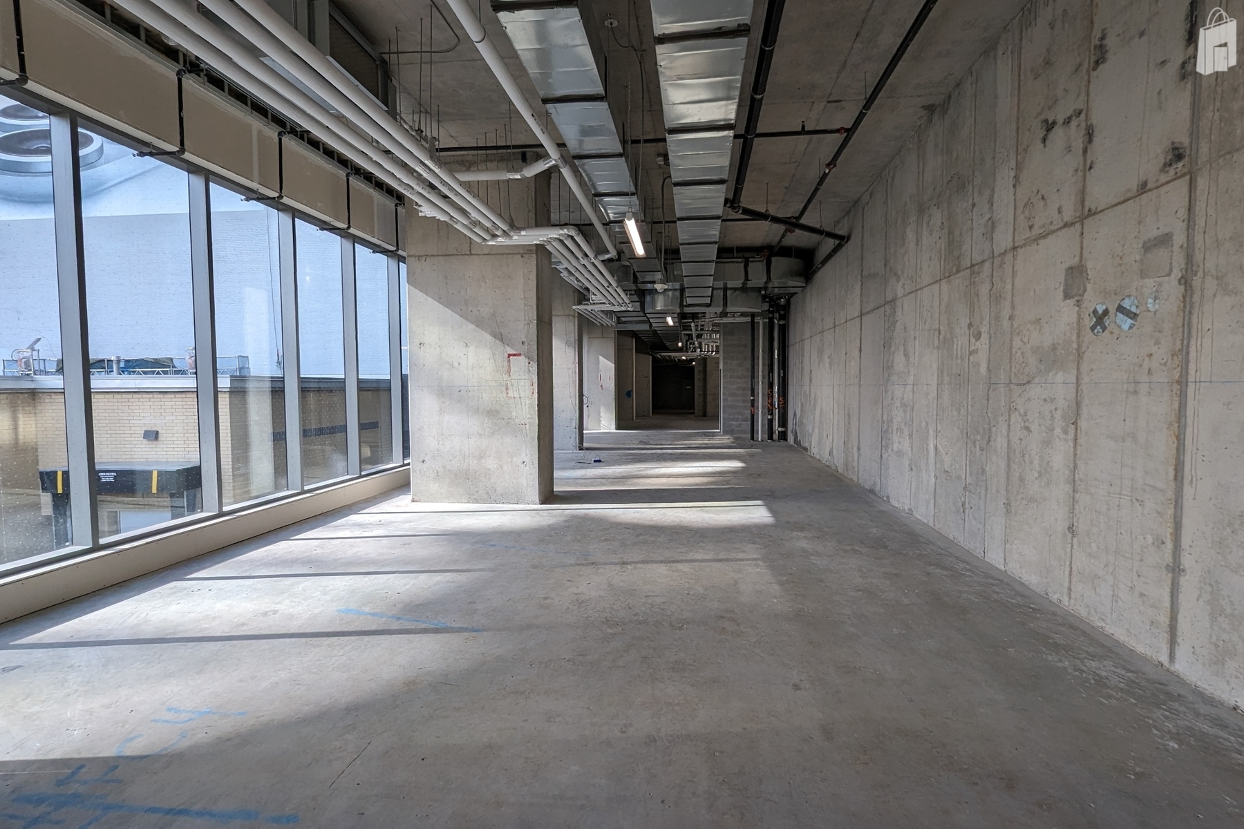 Full Floor Raw Vacant Unit Ready for Your Vision