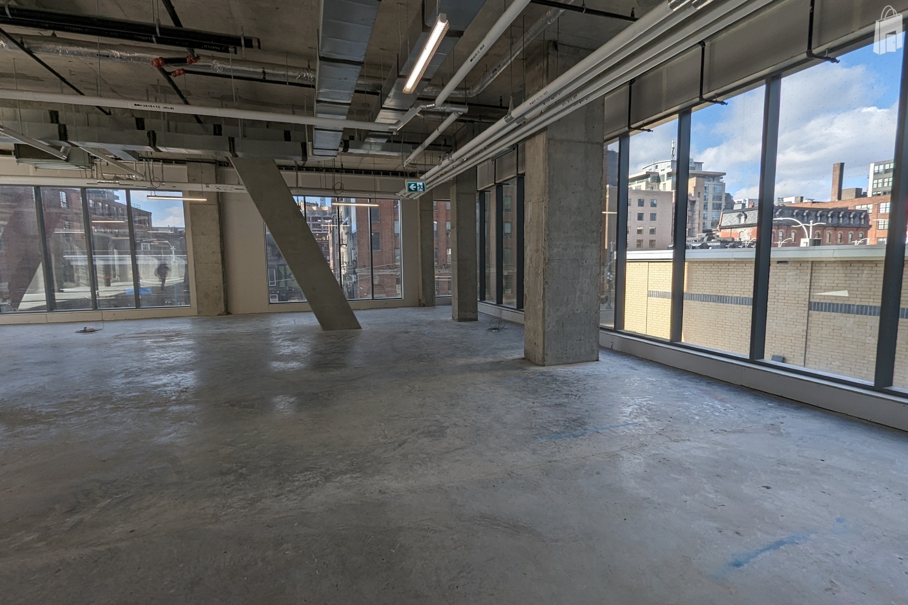 Full Floor Raw Vacant Unit Ready for Your Vision