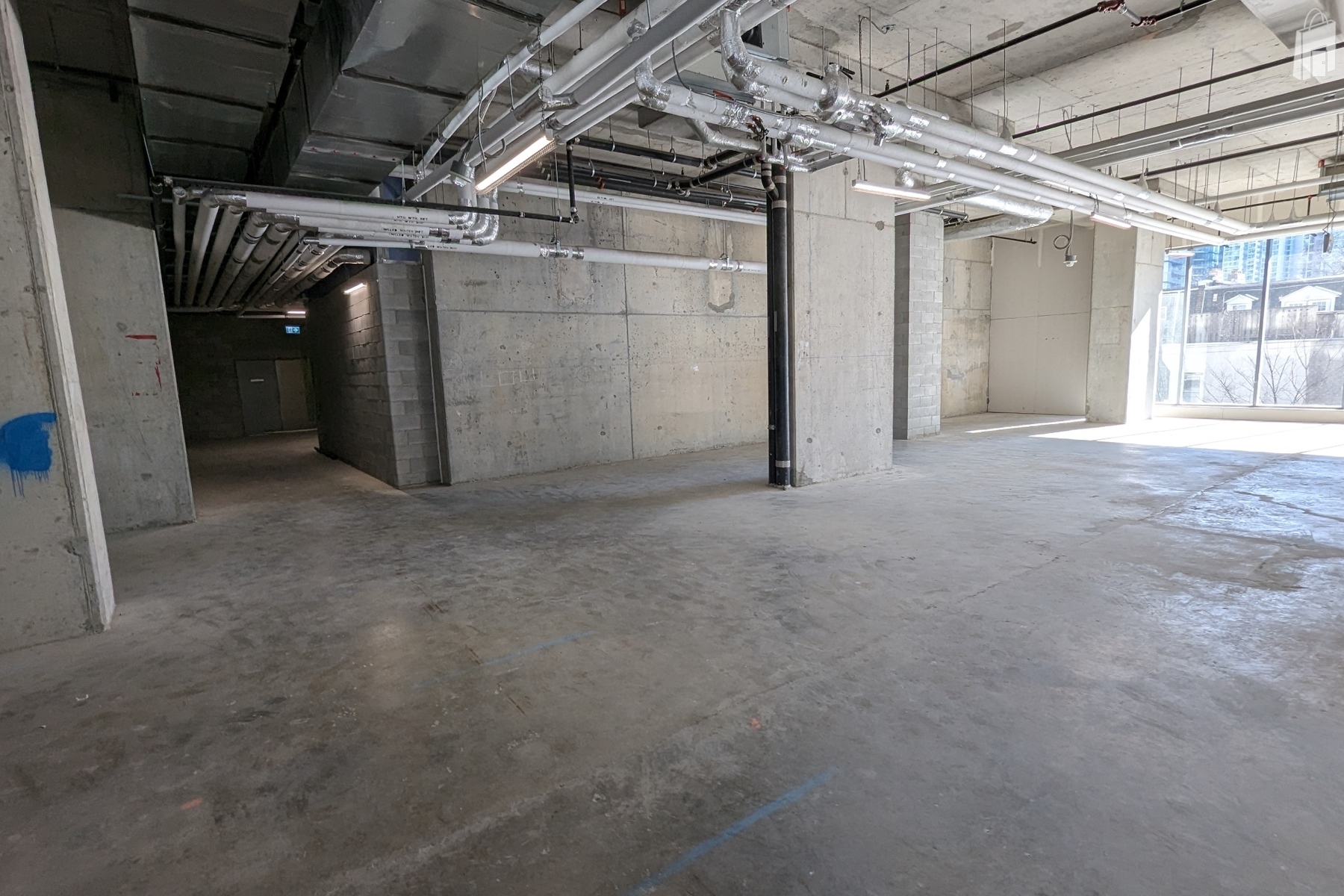 Full Floor Raw Vacant Unit Ready for Your Vision