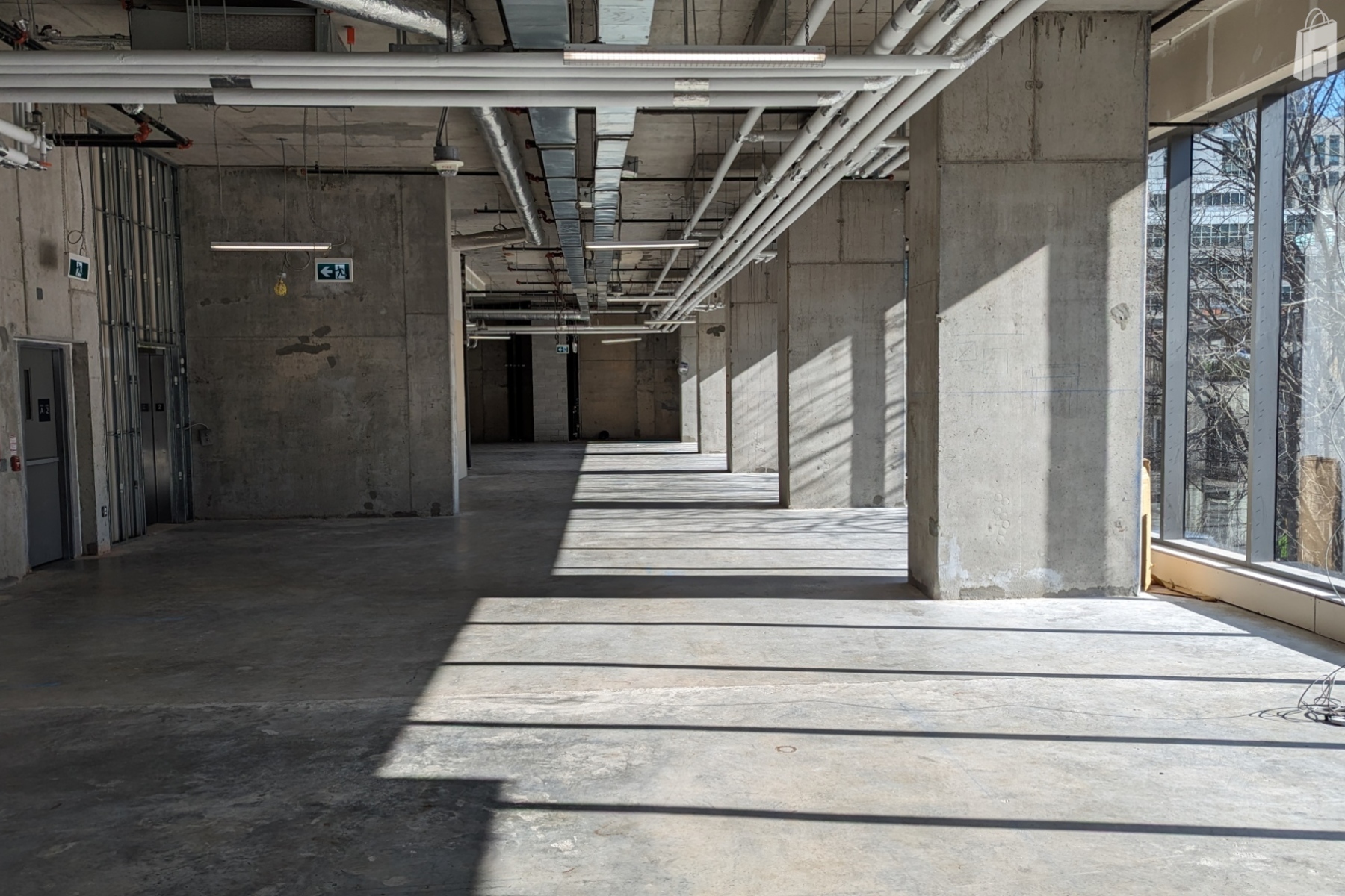 Full Floor Raw Vacant Unit Ready for Your Vision