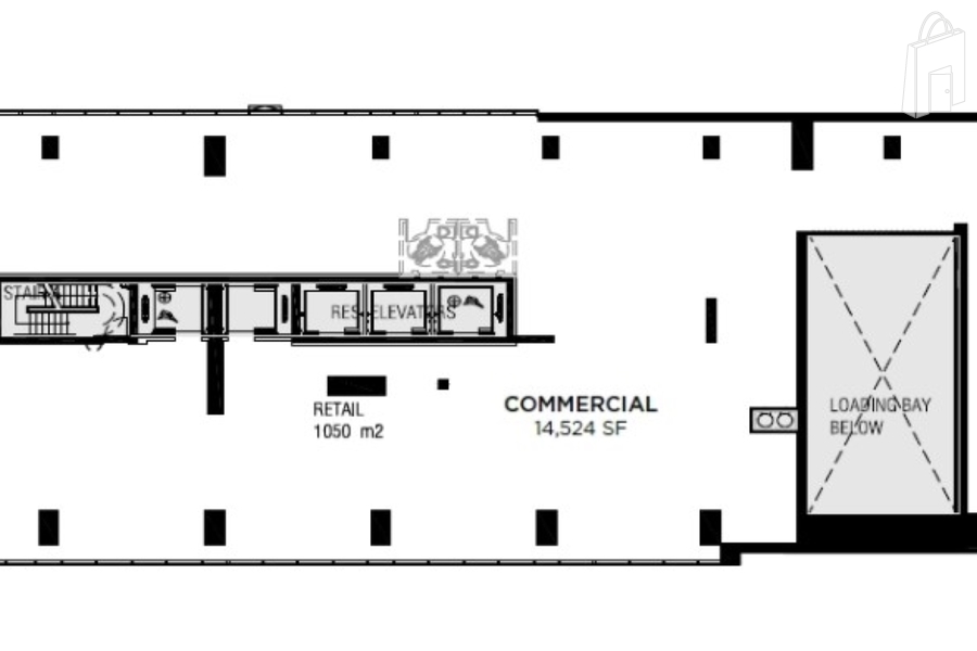 Full Floor Raw Vacant Unit Ready for Your Vision