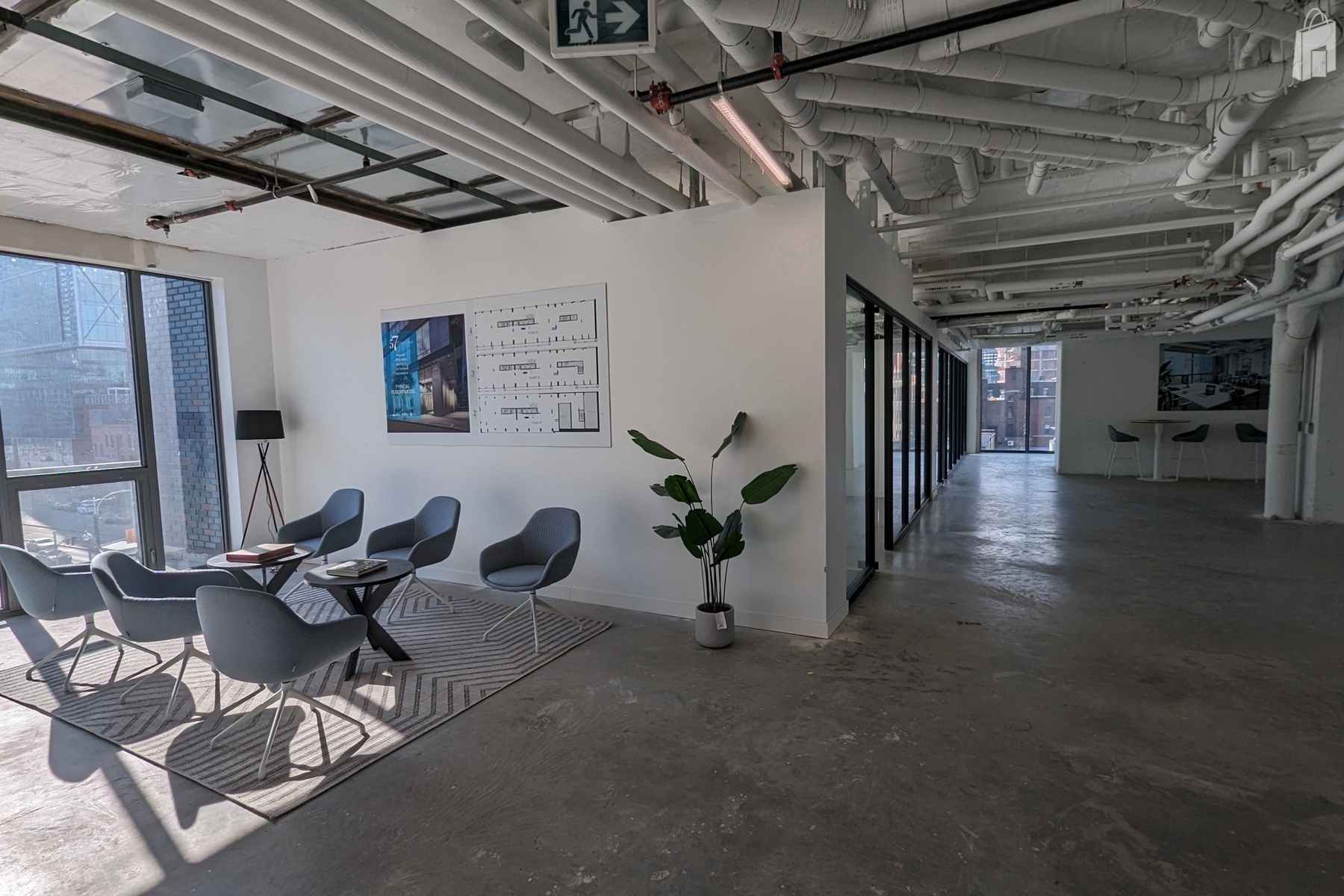 Full Floor Raw Vacant Unit Ready for Your Vision